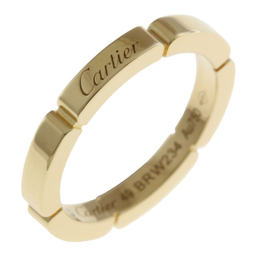 CARTIER カルティエ マイヨンパンテール リング 指輪 9号 18金 K18イエローゴールド レディース 中古