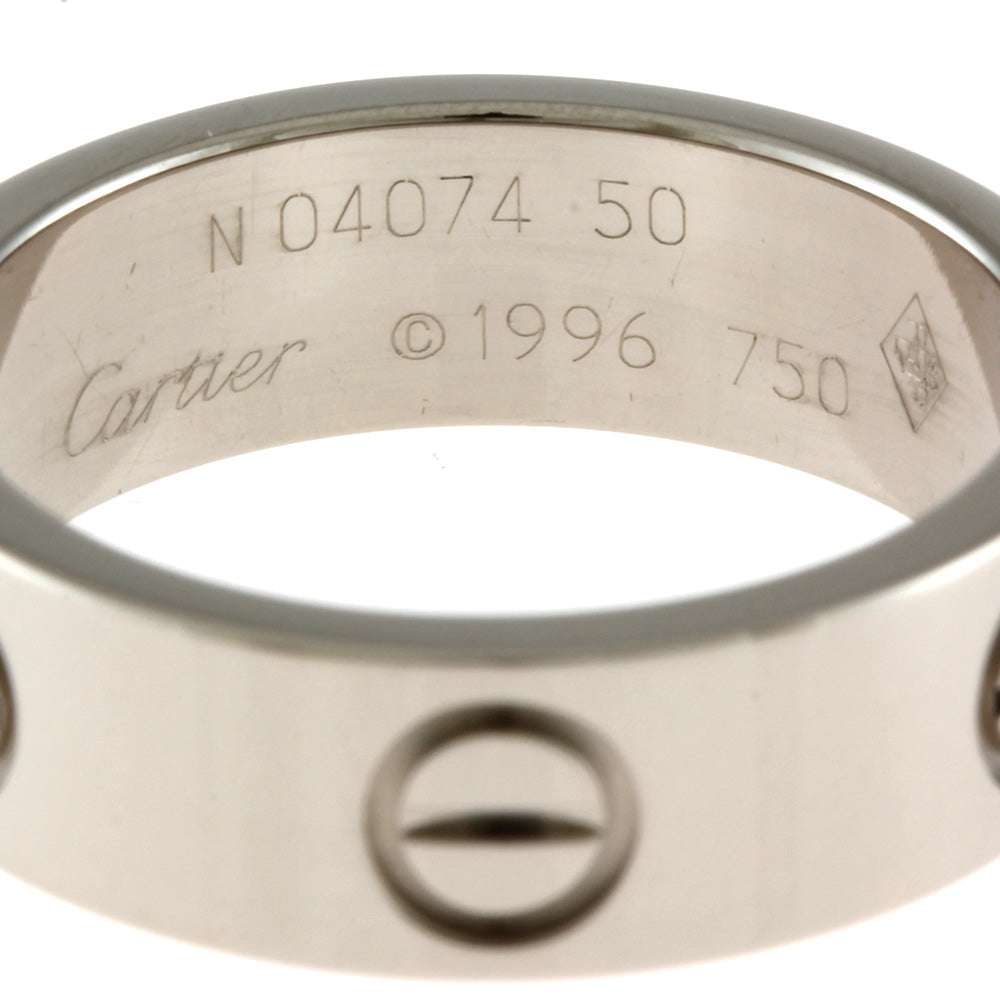 中古】 カルティエ CARTIER K18WG リング 指輪 ラブリング #50 9.5号 18金 K18ホワイトゴールド シルバー レデ –  【公式】リサイクルキング オンラインショップ