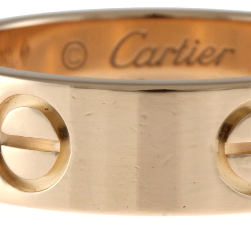 【中古】 カルティエ CARTIER K18PG リング 指輪 11号 ラブリング #51 18金 K18ピンクゴールド ピンクゴールド  レディース【SH】【BJ】【BIM】