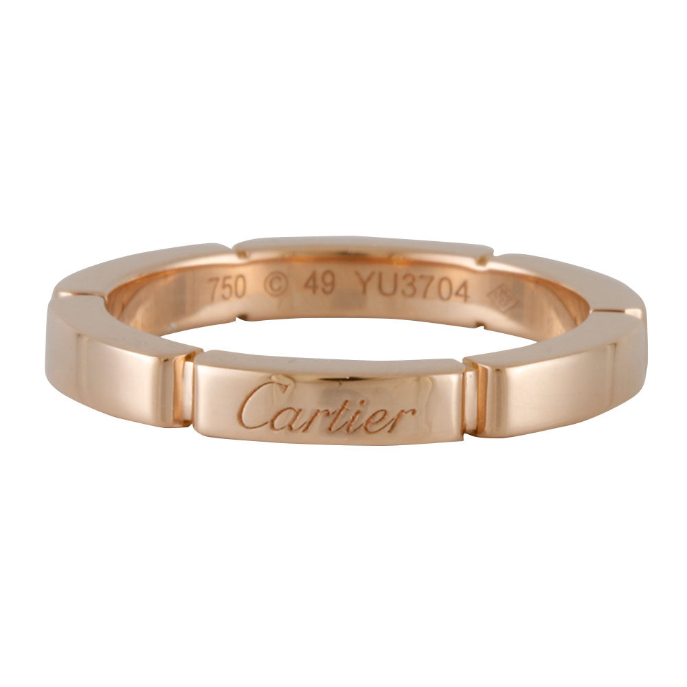 カルティエ CARTIER マイヨンパンテール リング・指輪 9号 18金 K18ピンクゴールド レディース 中古