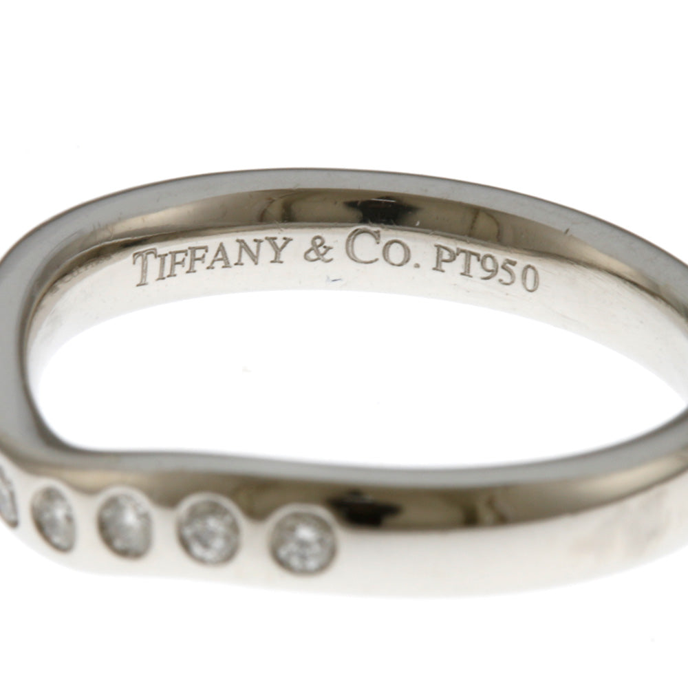 ティファニー TIFFANY&Co. カーブドバンド リング・指輪 5.5号 Pt950プラチナ ダイヤモンド レディース 中古 –  【公式】リサイクルキング オンラインショップ