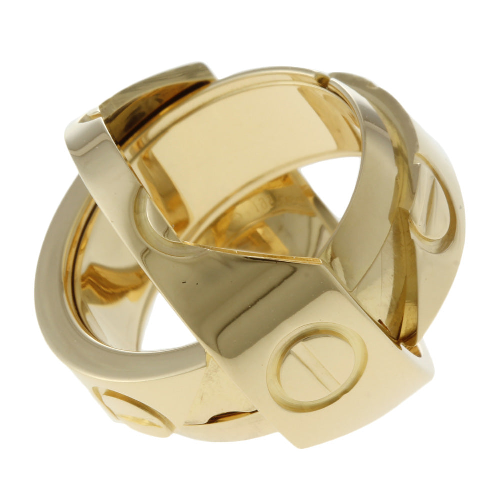 Cartier Astro Love Ring size 10 18K 18K yellow gold women s pre o