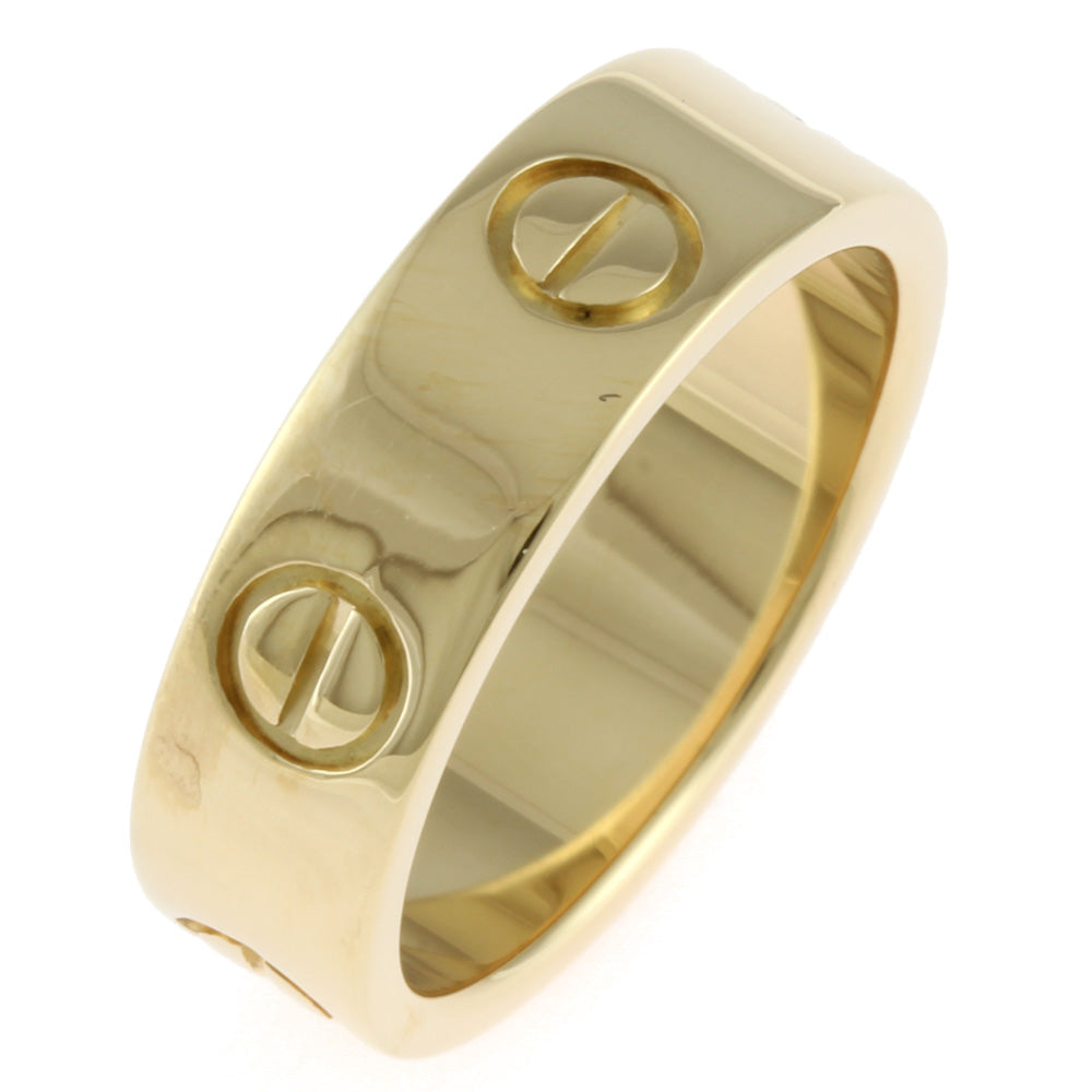 中古】 カルティエ CARTIER K18 リング 指輪 9.5号 ラブリング #50 18 