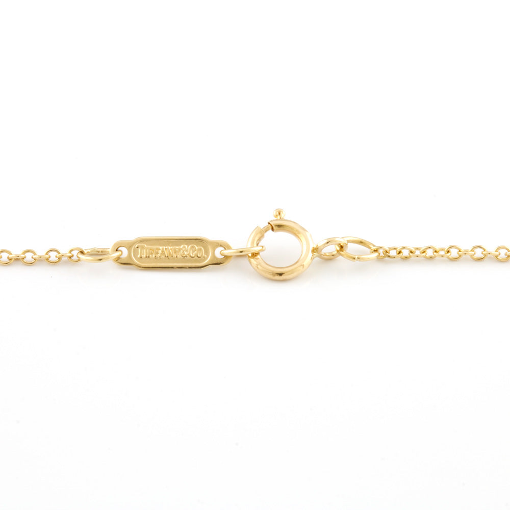 中古】 ティファニー TIFFANY&Co. K18 K18WG ネックレス ダイヤモンド