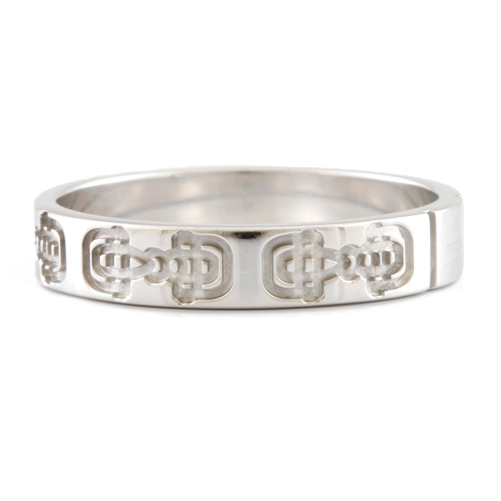 中古】 グッチ GUCCI K18WG リング 指輪 ホースビット 18金 K18 