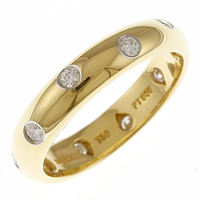 ティファニー クローズドハート リング 指輪 9号 18金 K18ゴールド ダイヤモンド レディース TIFFANY&Co.
