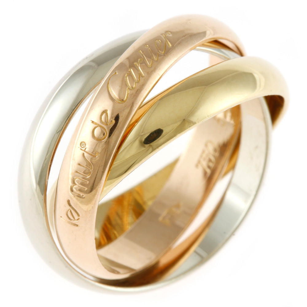 カルティエ CARTIER リング・指輪 12号 18金 K18イエローゴールド 