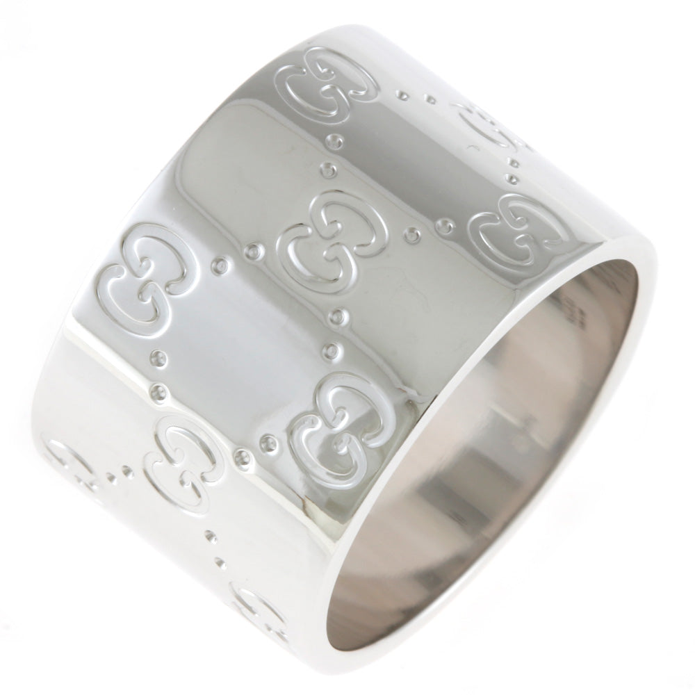 グッチ GUCCI リング・指輪 16号 18金 K18ホワイトゴールド レディース  