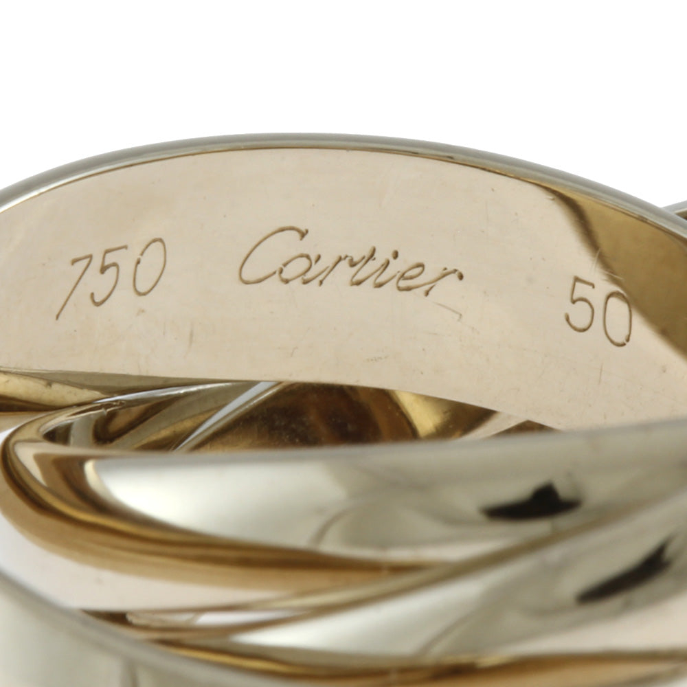 カルティエ CARTIER トリニティ 3連 リング・指輪 10号 18金 K18ホワイトゴールド レディース 中古 – 【公式】リサイクルキング  オンラインショップ