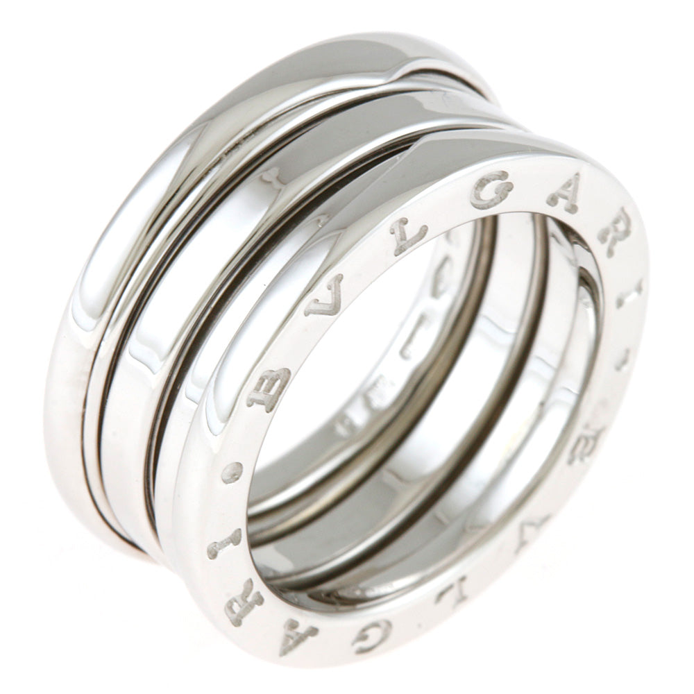 Used] BVLGARI K18WG Ring, Size 10, #51, B-zero1, 3-Band, 18K, K18 