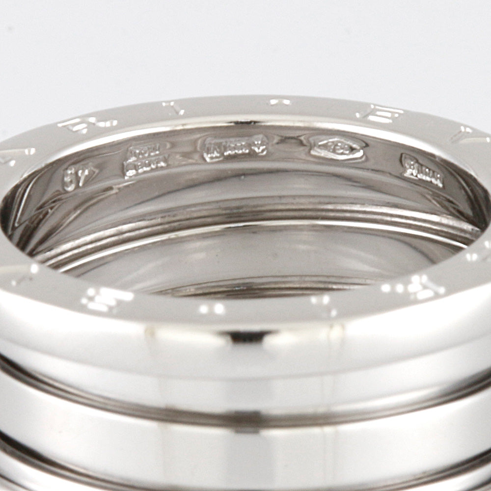 中古】 ブルガリ BVLGARI K18WG リング 指輪 3バンド #49 8.5号 B 