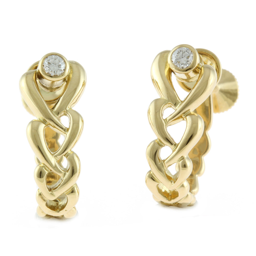 限界値下げ祭13-OF】 ミキモト MIKIMOTO イヤリング 18金 ダイヤモンド 