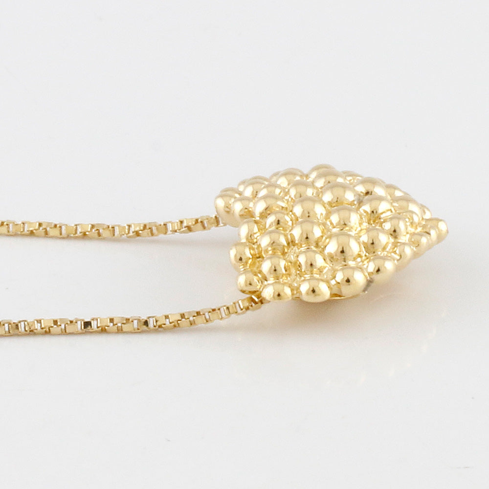 中古】 イヴ・サンローラン YVES SAINT LAURENT K18 ネックレス ハート