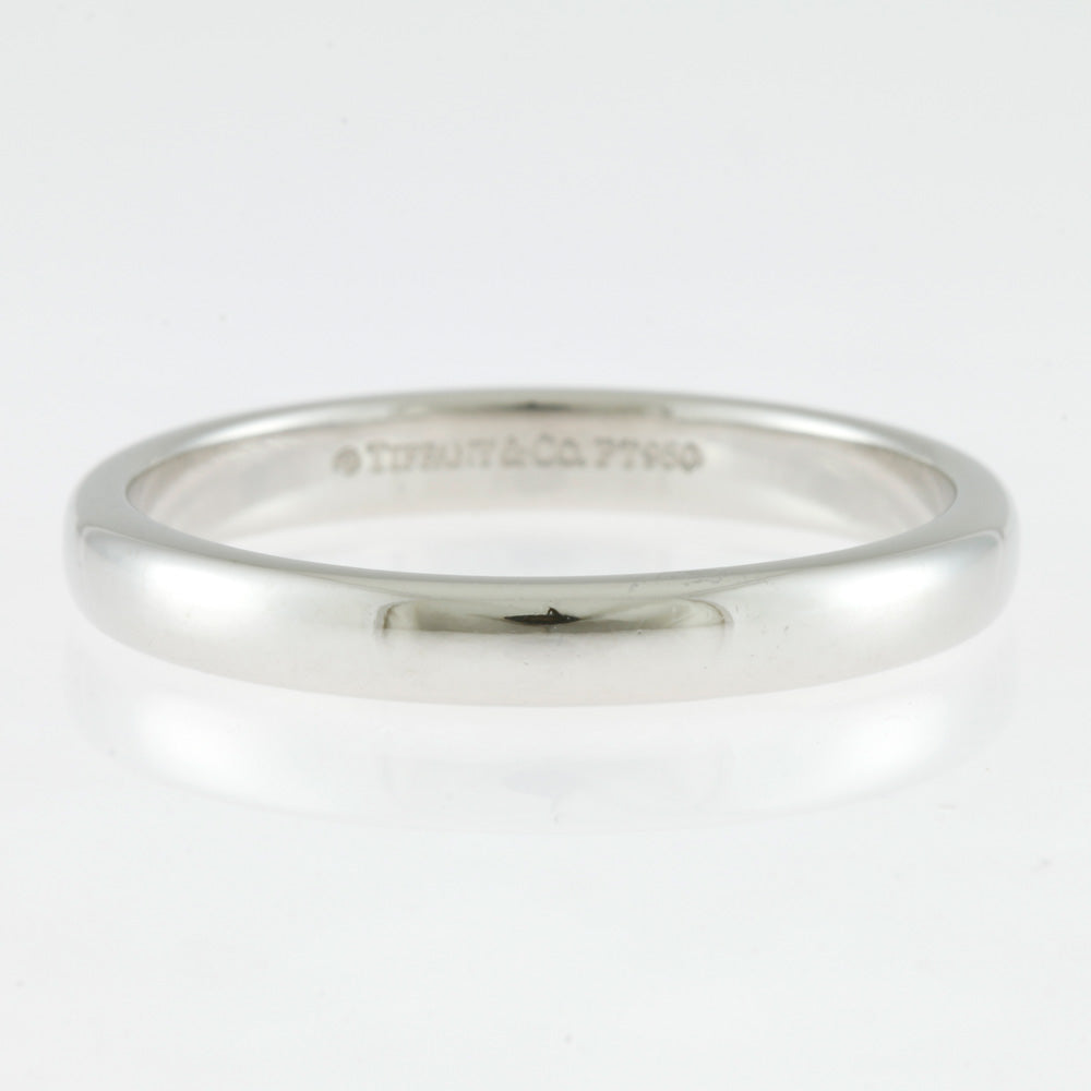 中古】 ティファニー TIFFANY&Co. Pt950 リング 指輪 18号 バンド
