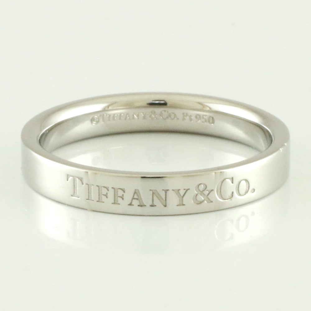 Tiffany & Co. Ring, size 12.5, Pt950 platinum, diamond