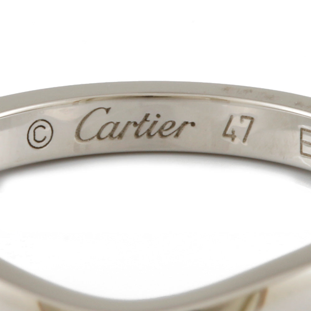 中古】 カルティエ CARTIER Pt950 リング 指輪 ダイヤモンド：3石 バレリーナ ダイヤモンド #47 Pt950プラチナ シ –  【公式】リサイクルキング オンラインショップ