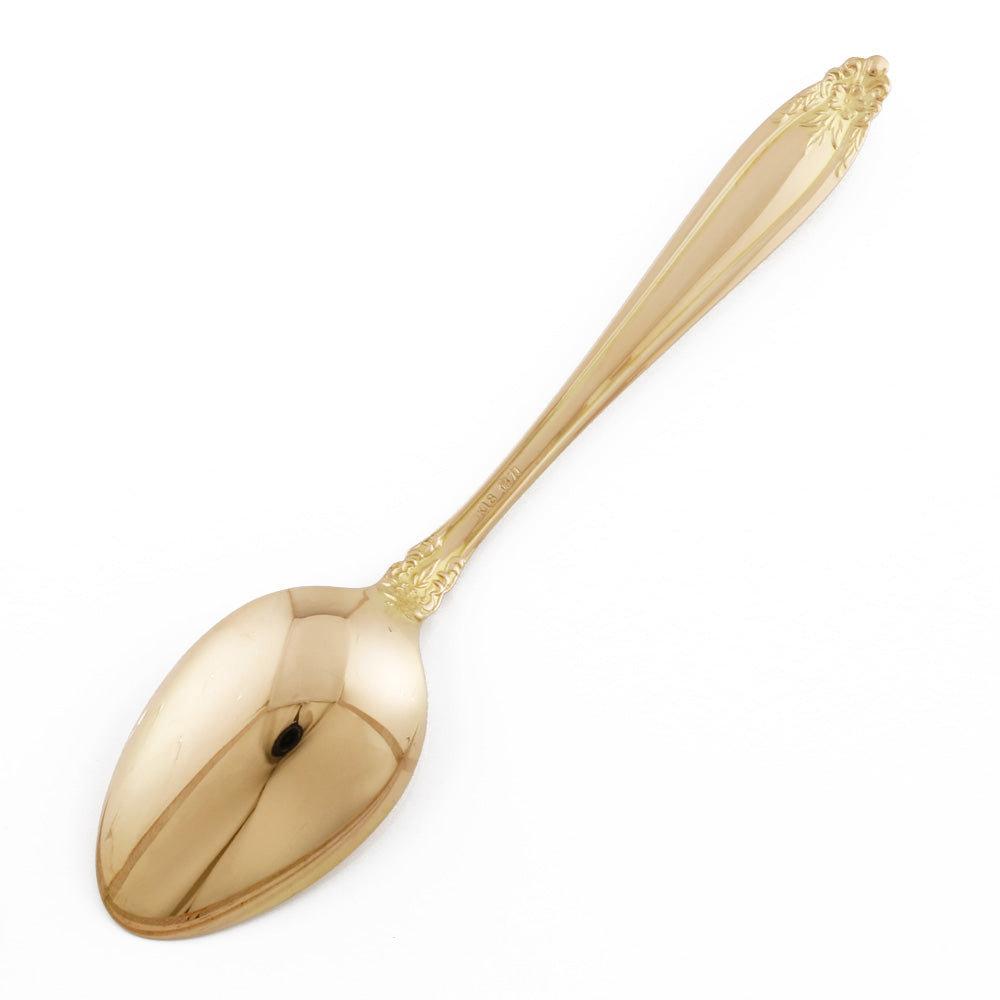 中古】 K18 スプーン 徳力 金工芸品 18金 K18ゴールド ゴールド ユニ