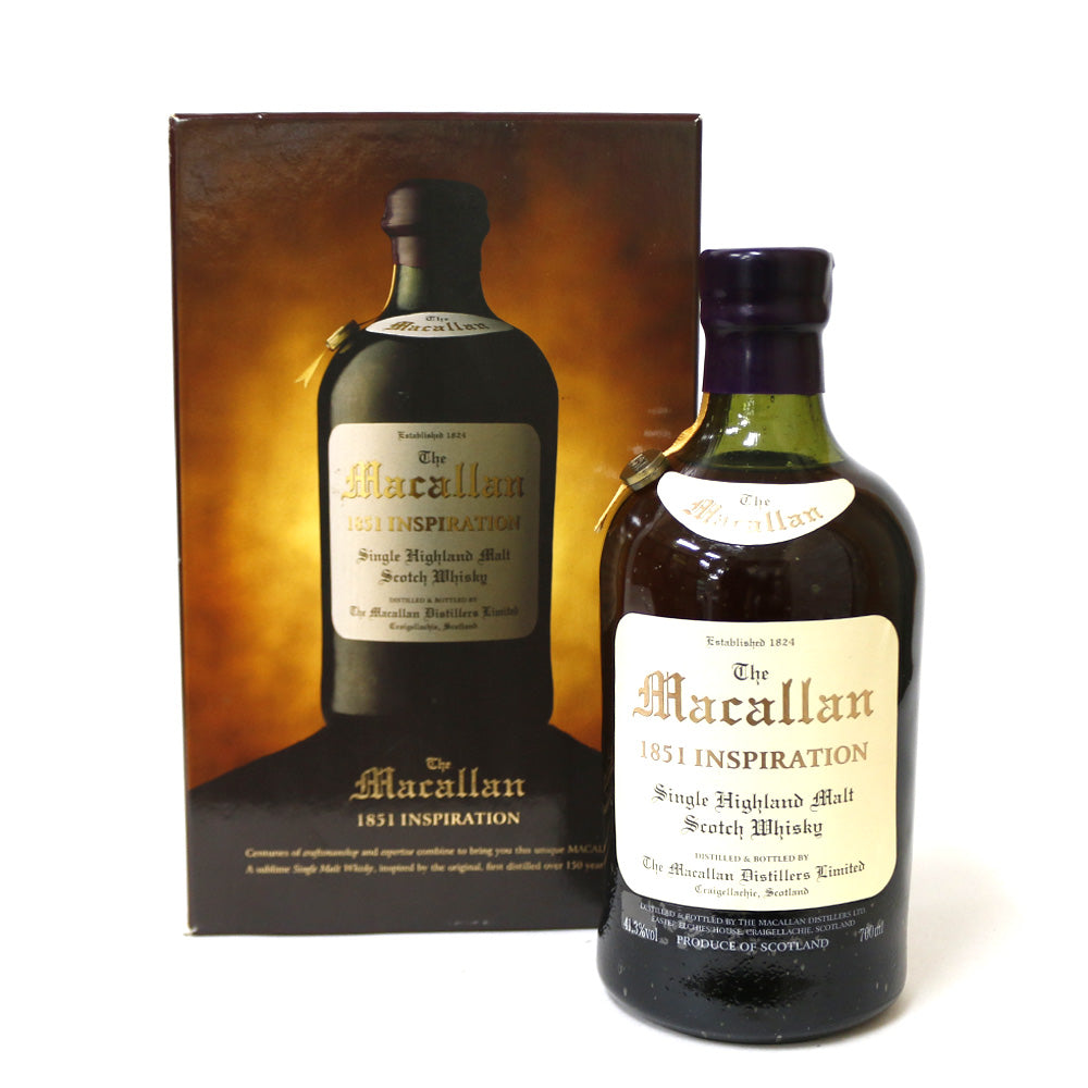 マッカラン The Macallan 1851インスピレーション 旧ラベル スコッチ 未開栓 ウイスキー ユニセックス 中古 –  【公式】リサイクルキング オンラインショップ