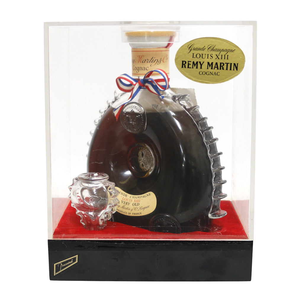 【中古】 ブランデー レミーマルタン REMY MARTIN ルイ13世 ベリーオールド バカラボトル コニャック 古酒 未開栓 ブラウン ユニセックス