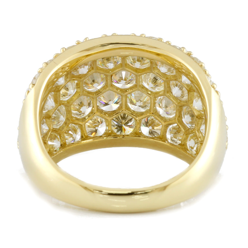 18K指輪~ジャンク~ OFFSPRING mother daugther ring in 18k yellow gold | Georg Jensen