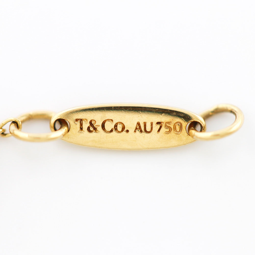 中古】 ティファニー TIFFANY&Co. K18 ブレスレット パール：5珠 