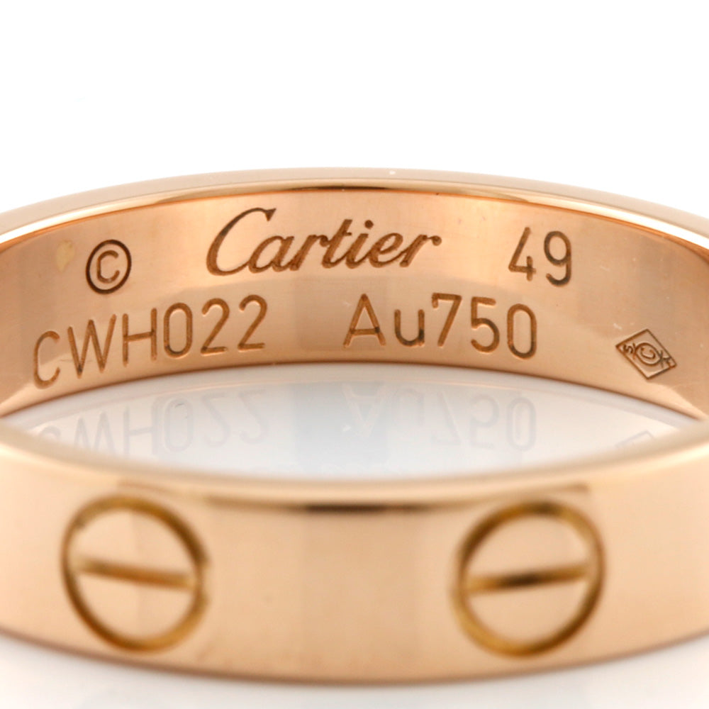 中古】 カルティエ CARTIER K18PG リング 指輪 ミニラブ 18金 K18ピンクゴールド ピンクゴールド レディース【BJ】【 –  【公式】リサイクルキング オンラインショップ