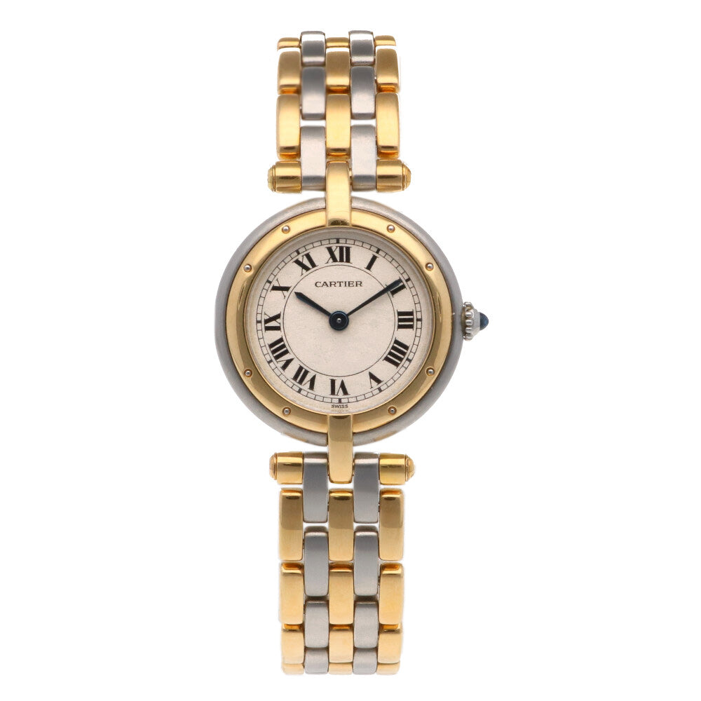 Cartierカルティエ パンテール SM 3ロウ腕時計 YG/SS 新電池 Cartier カルティエ 時計 パンテールSM 3ロウ クオーツ