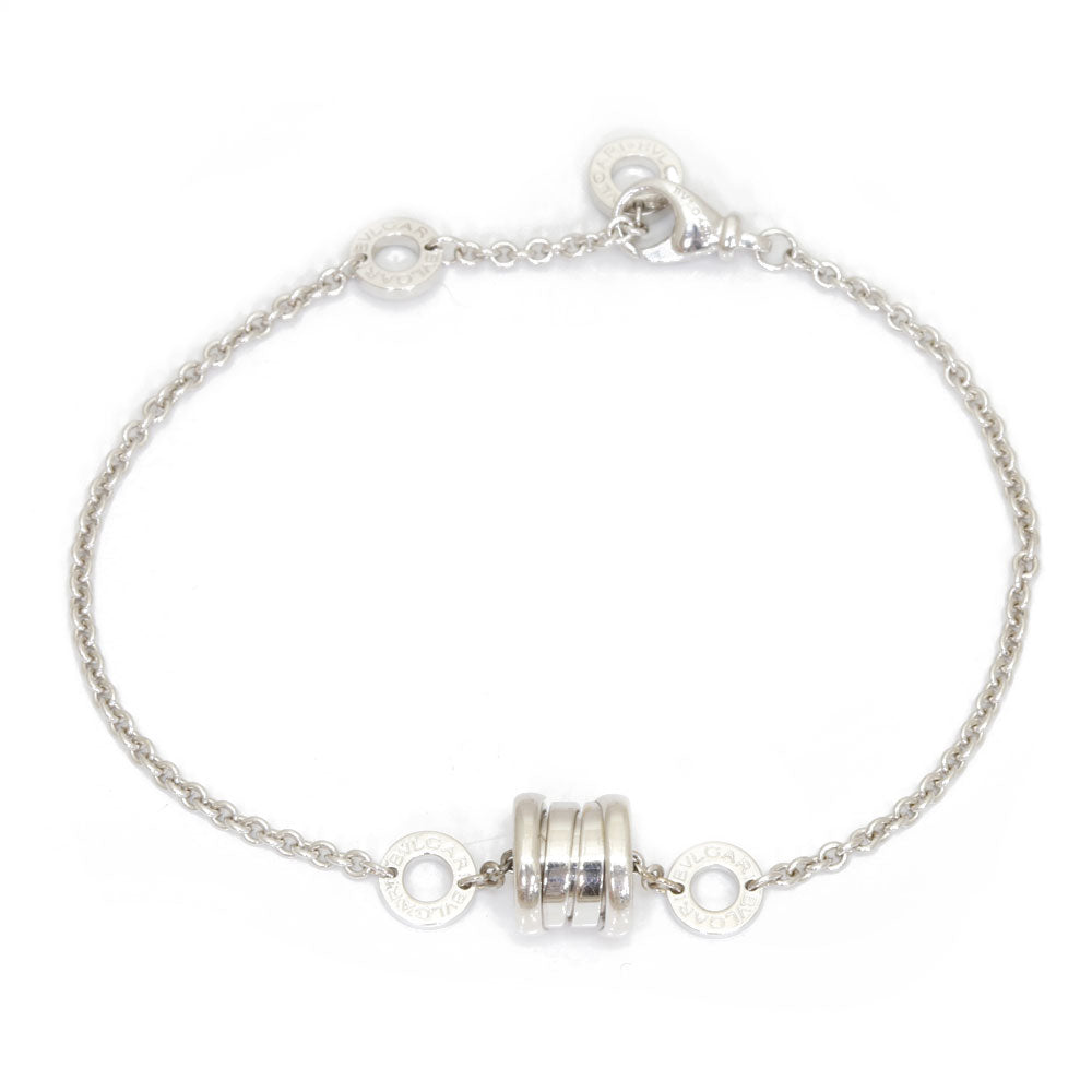 中古】 ブルガリ BVLGARI K18WG ブレスレット Bz B.zero1 ビーゼロワン