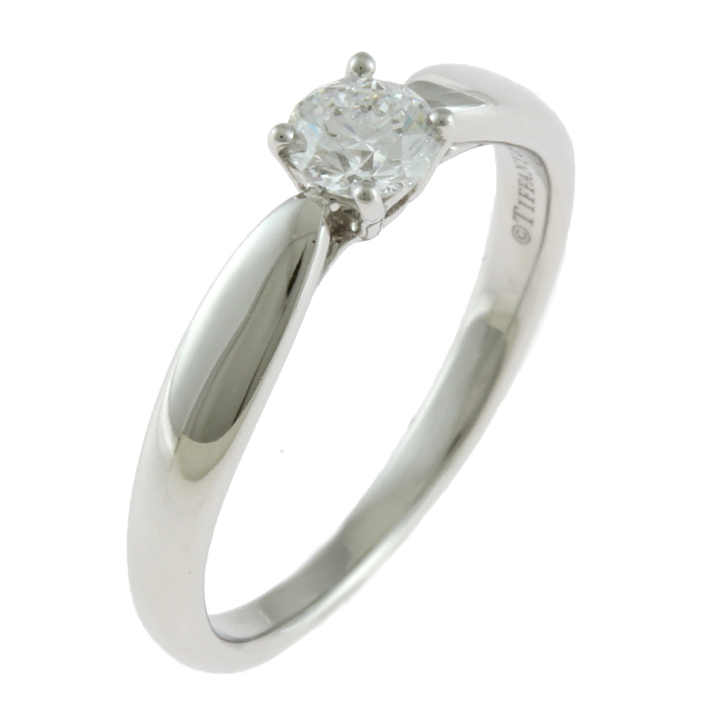 中古】 ティファニー TIFFANY&Co. Pt950 リング 指輪 ダイヤモンド 9号