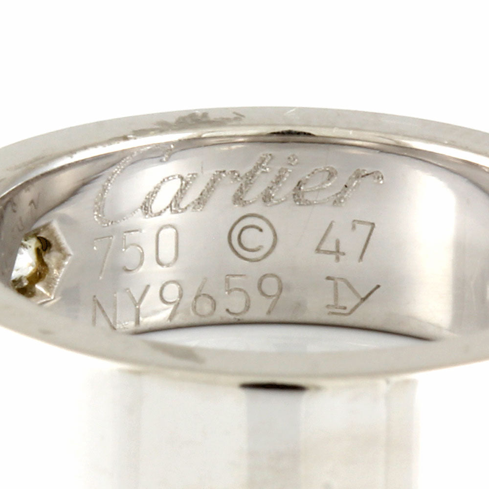 中古】 カルティエ CARTIER K18WG リング 指輪 ダイヤモンド #47 ラブリング 18金 K18ホワイトゴールド シルバー –  【公式】リサイクルキング オンラインショップ