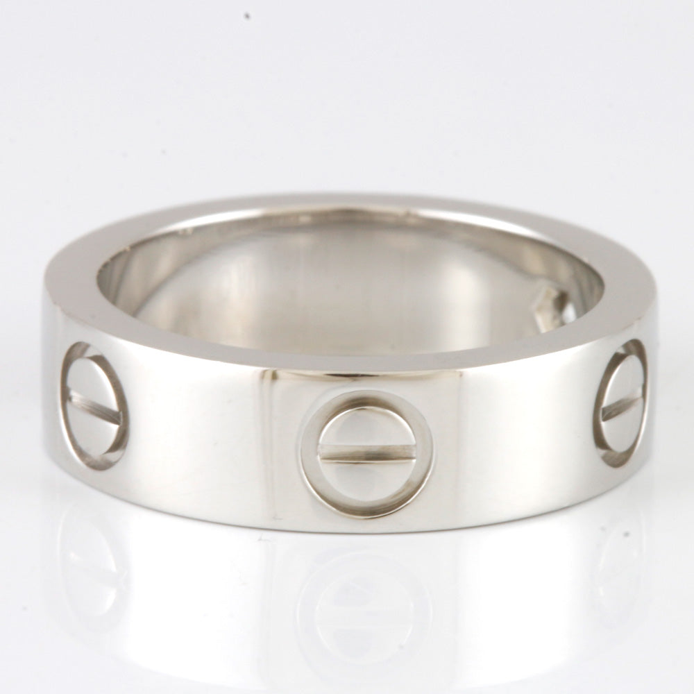 中古】 カルティエ CARTIER Pt950 リング 指輪 ダイヤモンド 10.5号 