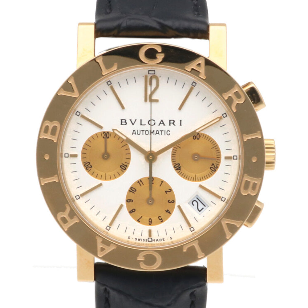 ブルガリ BVLGARI ブルガリブルガリ 腕時計 18金 K18イエローゴールド BB38GL メンズ 中古 【1年保証】 –  【公式】リサイクルキング オンラインショップ