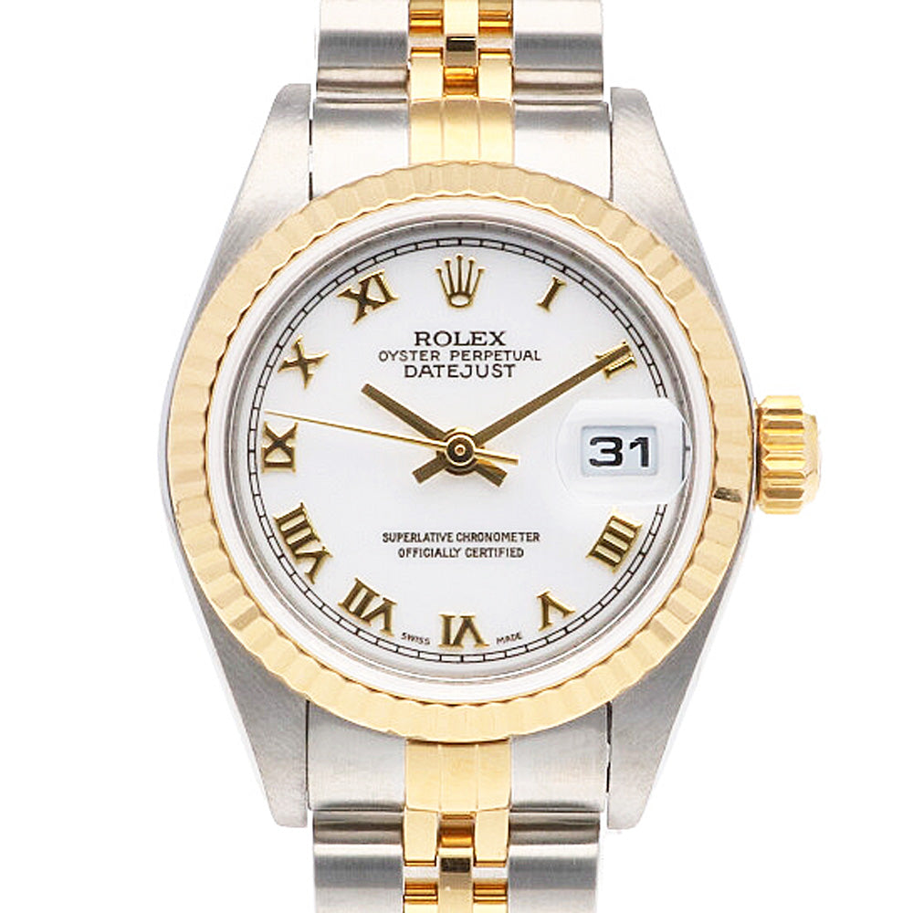 ロレックス ROLEX デイトジャスト オイスターパーペチュアル 腕時計 ステンレススチール 79173 レディース 中古 –  【公式】リサイクルキング オンラインショップ