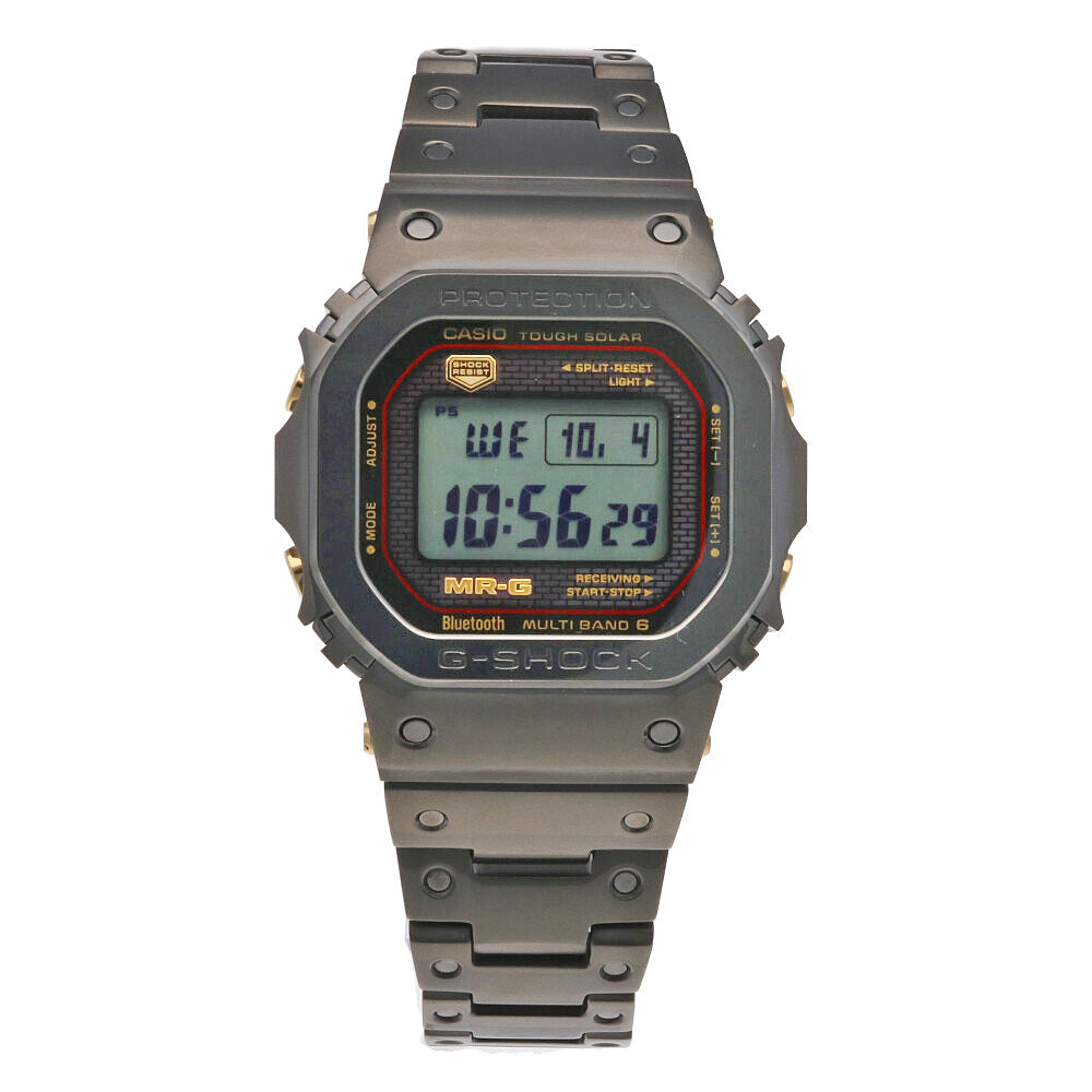 ジーショック MR-G 腕時計 チタン MRG-B5000B-1JR ソーラー電波時計 メンズ 1年保証 G-SHOCK 【中古】