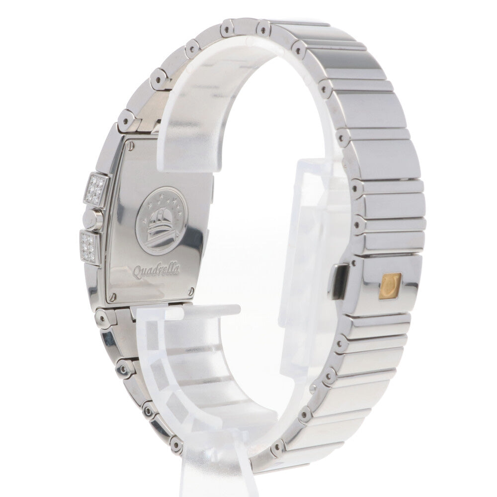 オメガ コンステレーション クアドラ 腕時計 時計 時計 ステンレススチール 1528.36.00 クオーツ レディース 1年保証 OMEGA  オメガ