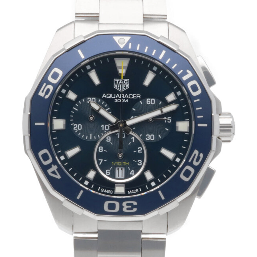 タグホイヤー TAG HEUER アクアレーサー クロノグラフ 腕時計 ステンレススチール CAY111B BA0927 メンズ 中古 –  【公式】リサイクルキング オンラインショップ