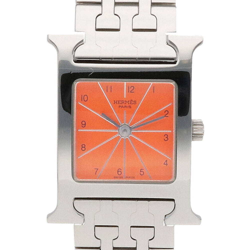 エルメス HERMES Hウォッチ 腕時計 ステンレススチール HH1.210