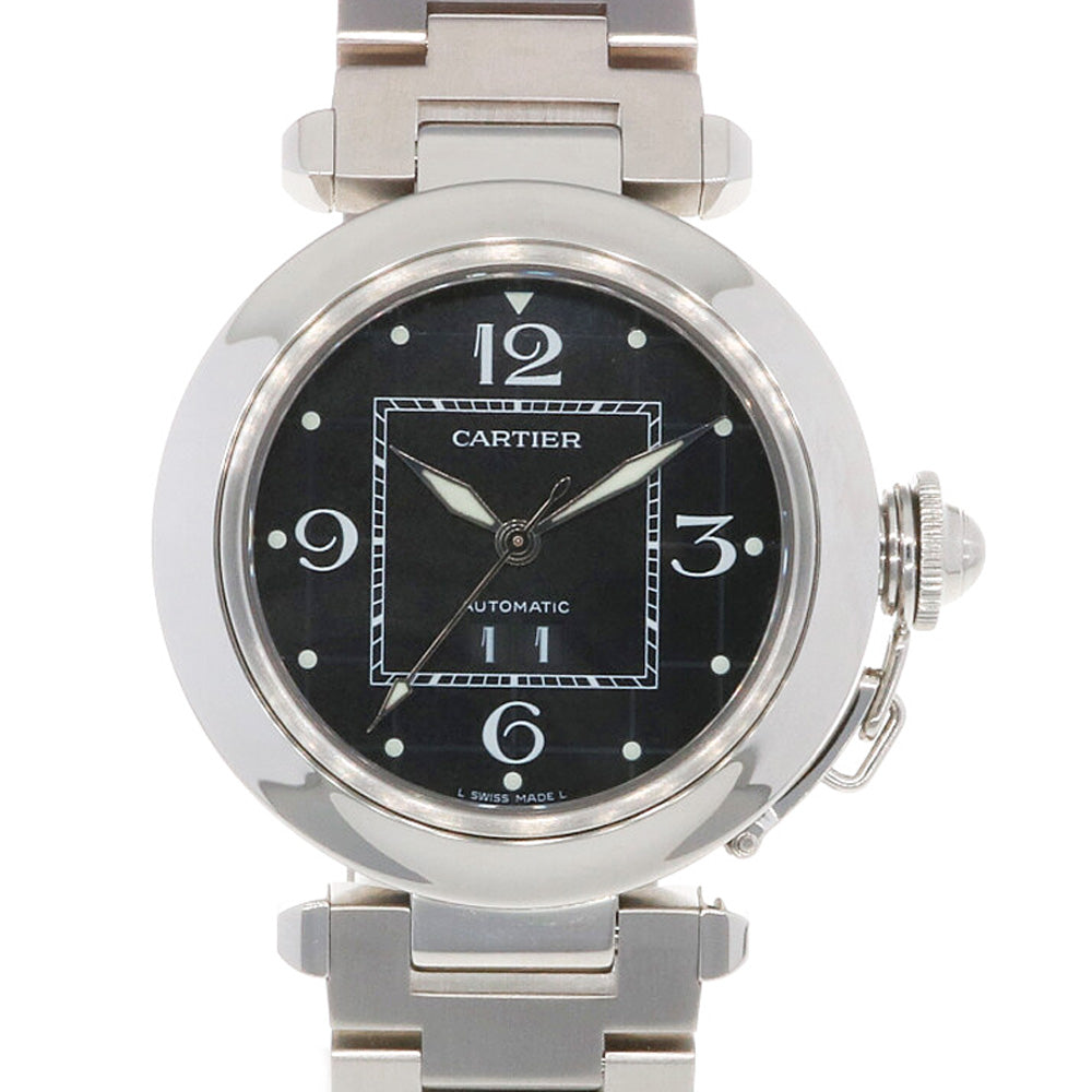 中古】 カルティエ CARTIER SS 腕時計 パシャC ビッグデイト 