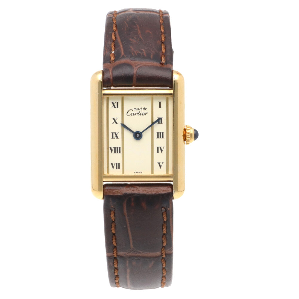 Cartier tank vermeil hotsell