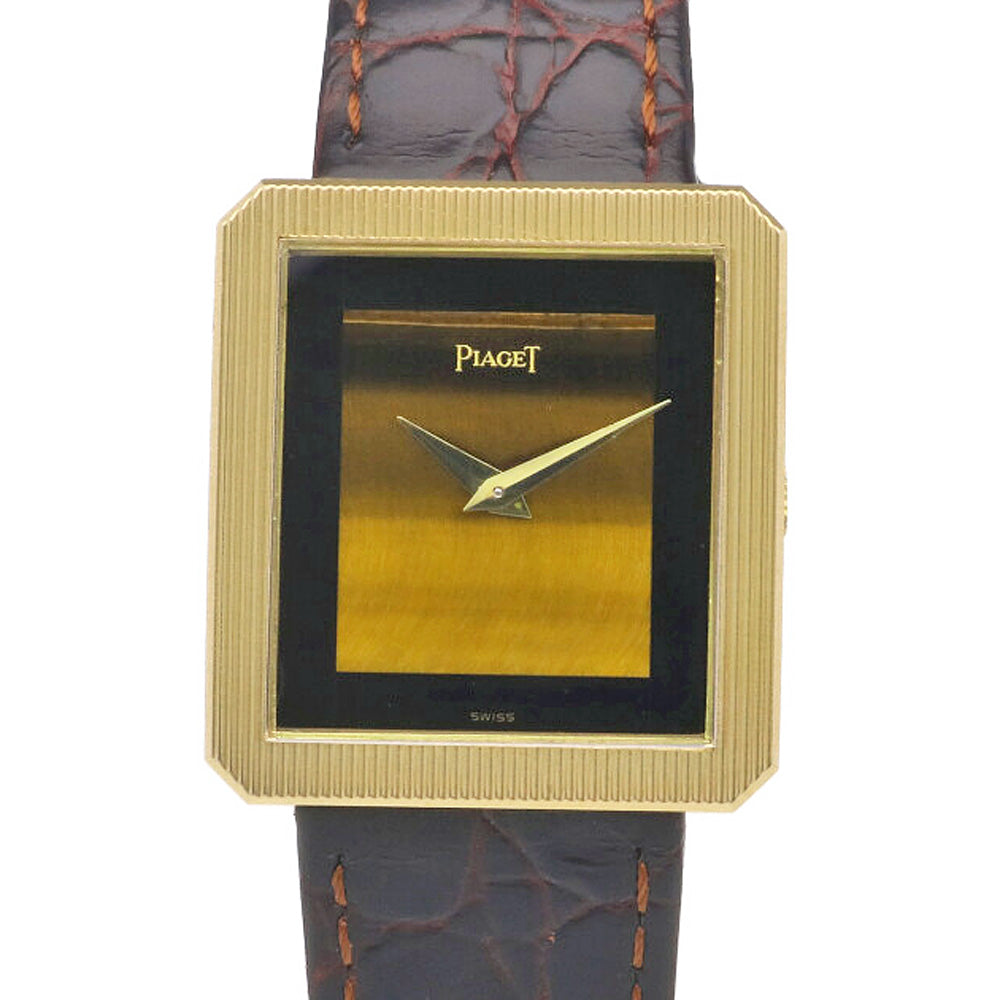 ピアジェ PIAGET プロトコール 腕時計 18金 K18イエローゴールド 9154 レディース 中古 【1年保証】