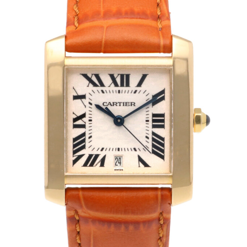 カルティエ CARTIER タンクフランセーズ 腕時計 18金 K18イエローゴールド 1840 ユニセックス 中古 【1年保証】 –  【公式】リサイクルキング オンラインショップ