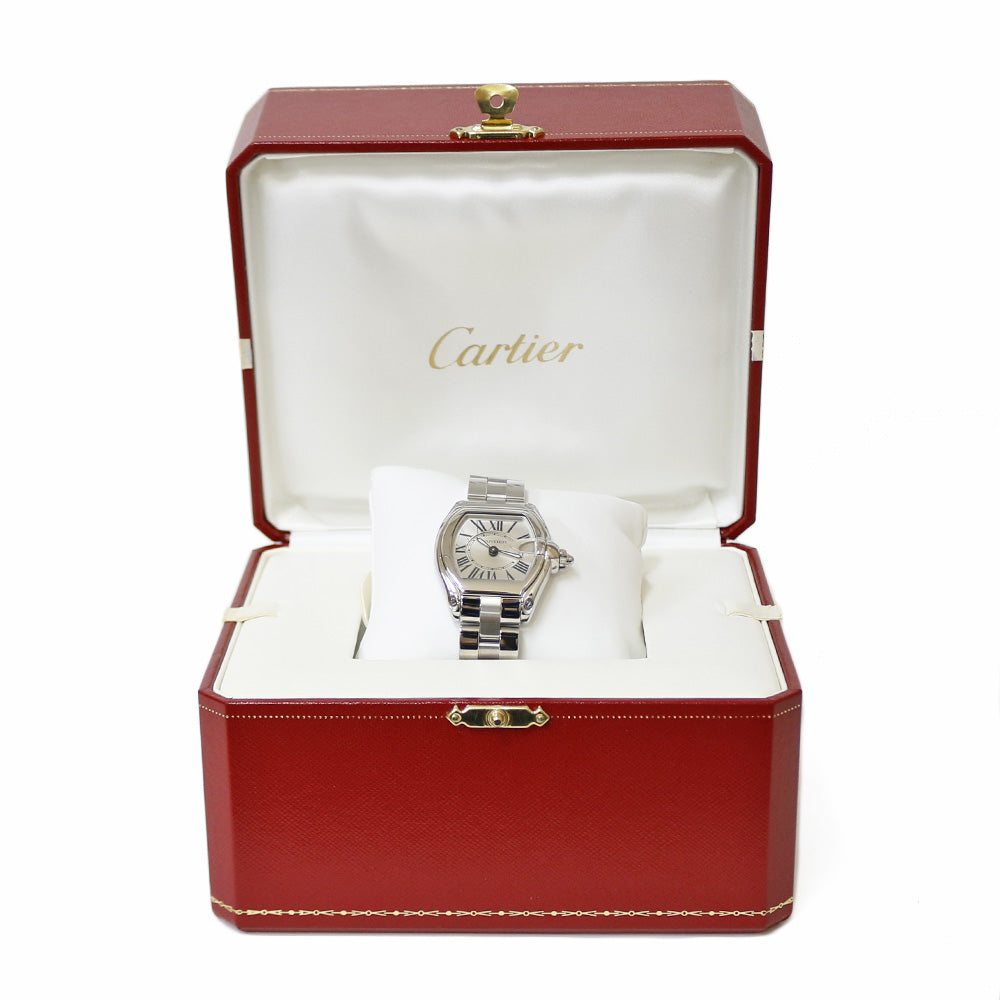 カルティエ ロードスター SM 腕時計 ステンレススチール 2675 クオーツ レディース 1年保証 CARTIER 【中古】 –  【公式】リサイクルキング オンラインショップ