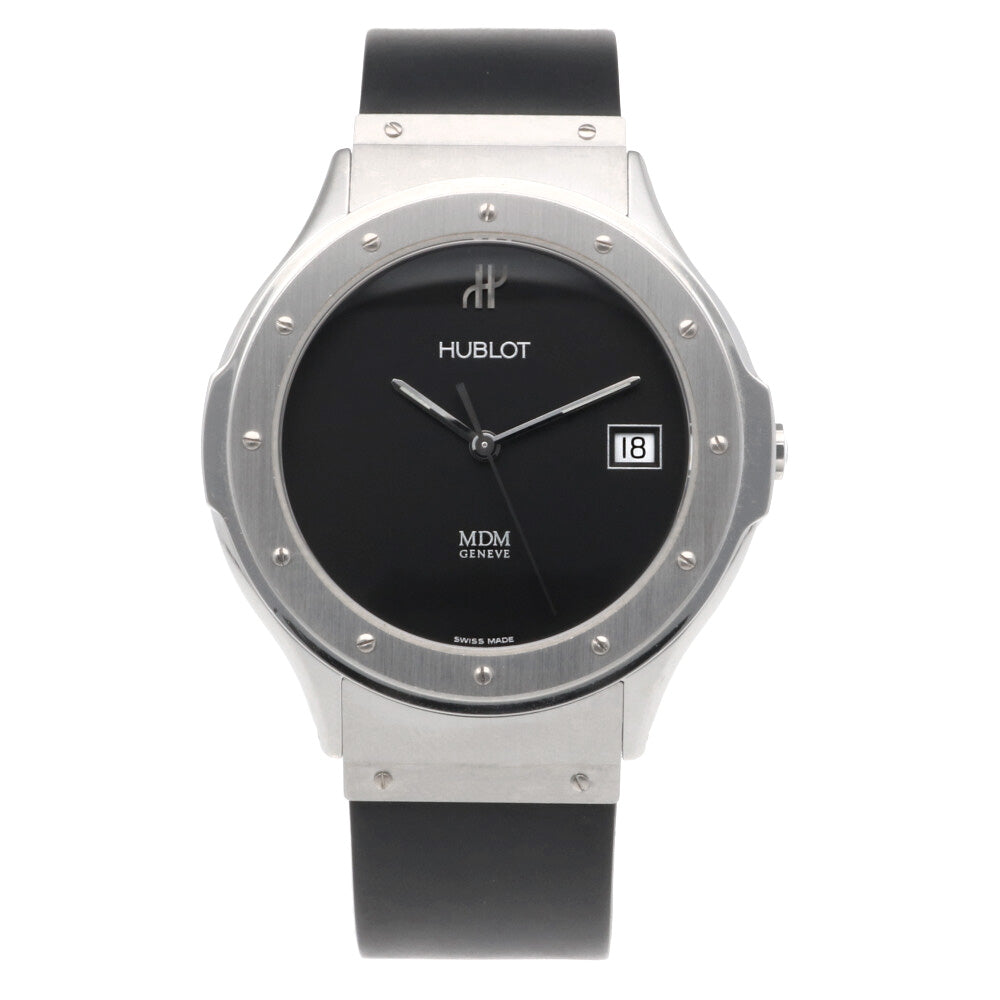 HUBLOT(ウブロ) 腕時計 クラシック MDM レディース ブルー 不動品