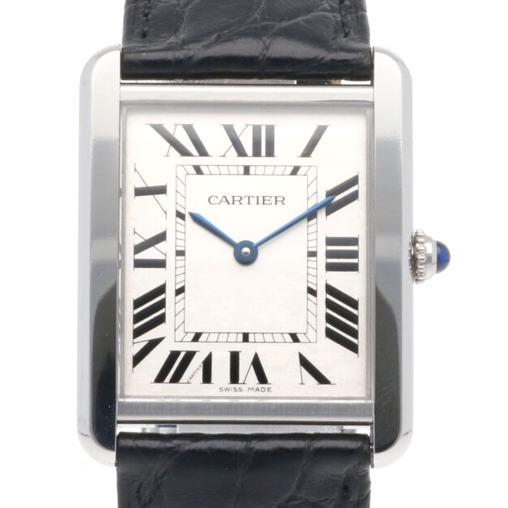 CARTIER カルティエ タンクソロLM 腕時計 ステンレススチール W520003 3169 クオーツ メンズ 1年保証 中古 –  【公式】リサイクルキング オンラインショップ