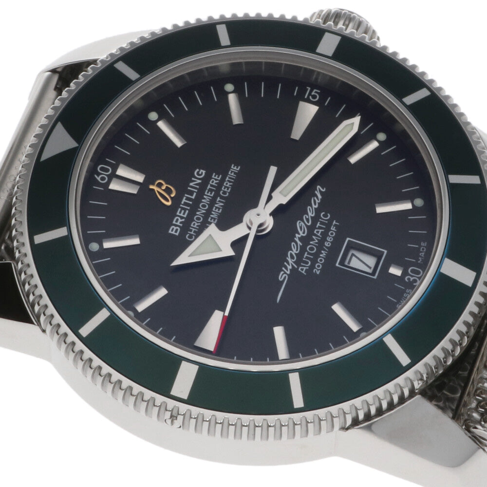 Breitling green bezel best sale