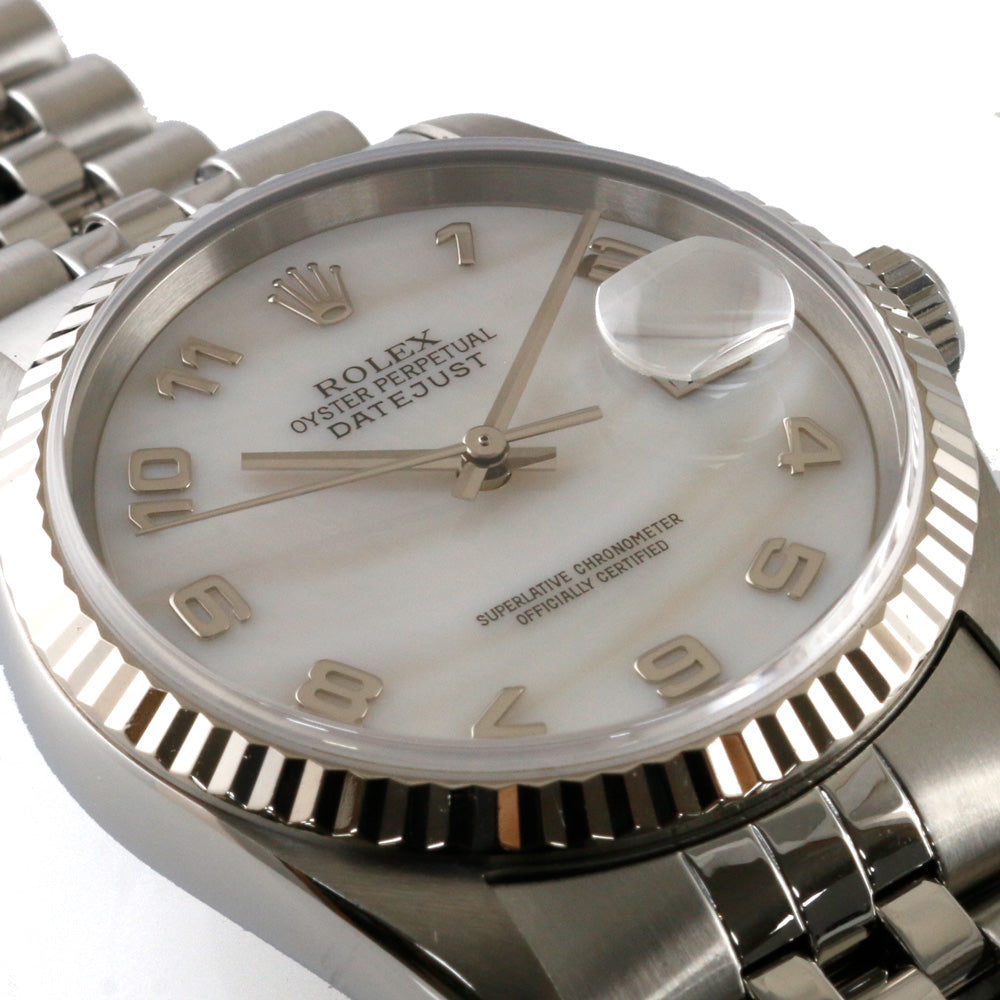 Rolex ROLEX Datejust Oyster Perpetual Watch Stainless Steel 16234 Men' –  【公式】リサイクルキング オンラインショップ