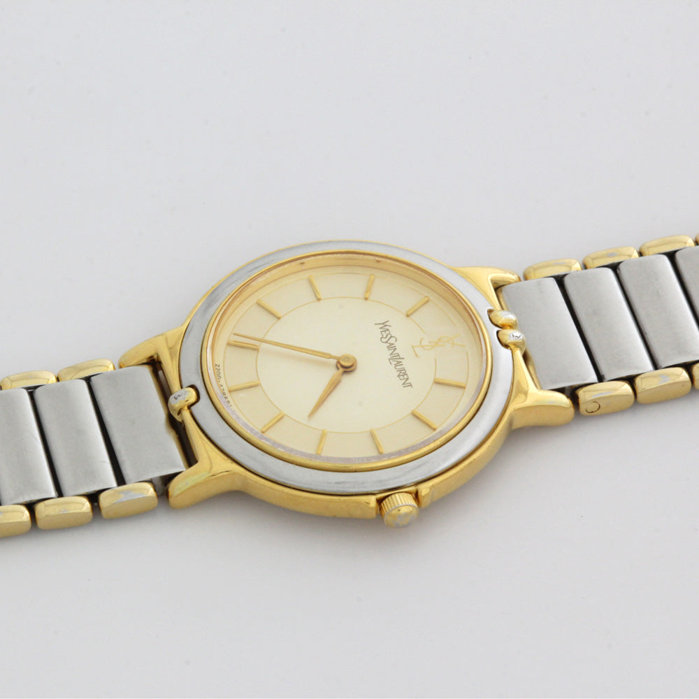 イヴ・サンローラン YVES SAINT LAURENT 腕時計 ステンレススチール 2200-228481 レディース 中古 –  【公式】リサイクルキング オンラインショップ
