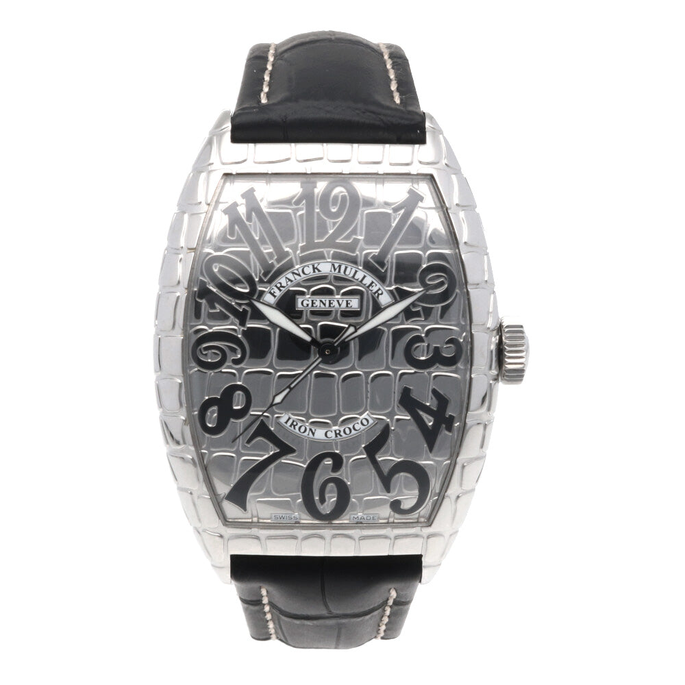 フランクミュラー FRANCK MULLER トノーカーベックス アイアンクロコ 腕時計 ステンレススチール 8880S メンズ 中古 【1 –  【公式】リサイクルキング オンラインショップ