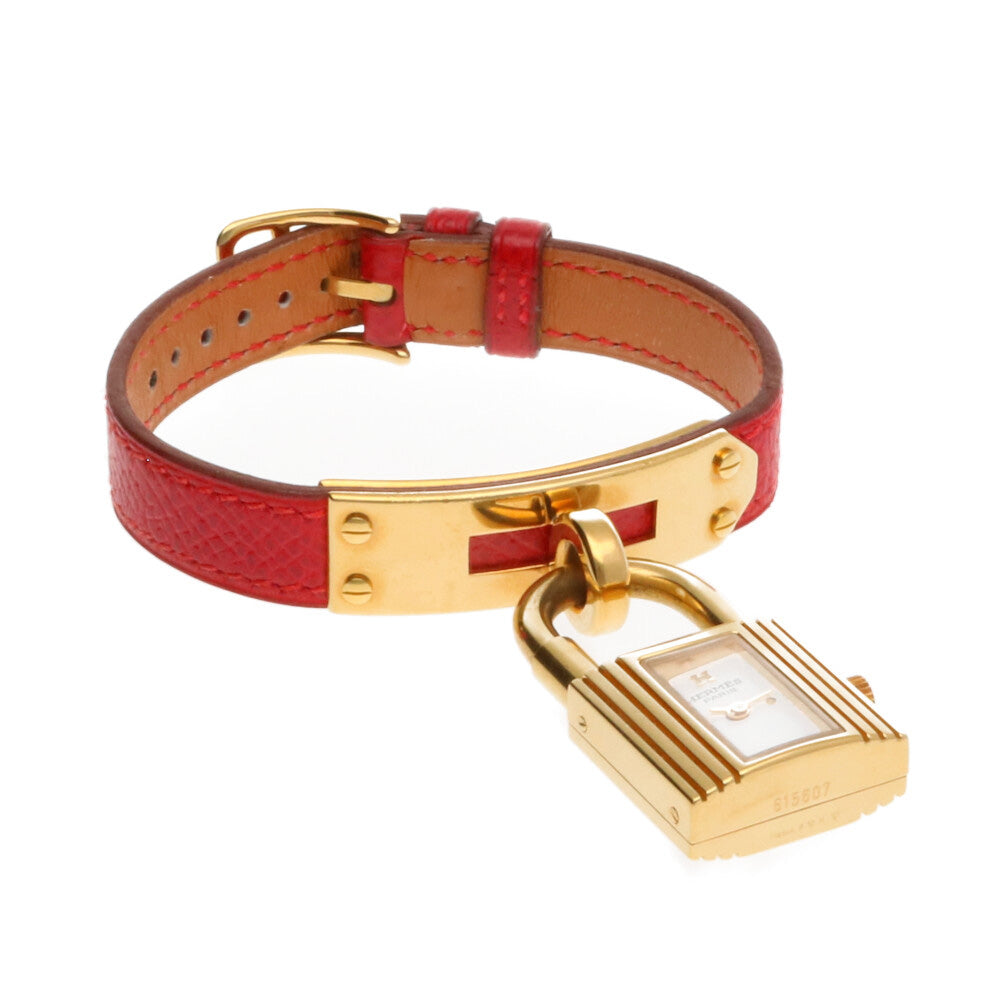 中古】 エルメス HERMES GP 腕時計 カデナ ケリーウォッチ GP レザー