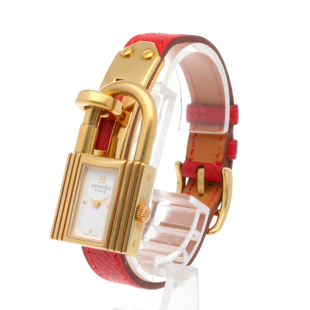 中古】 エルメス HERMES GP 腕時計 カデナ ケリーウォッチ GP レザー